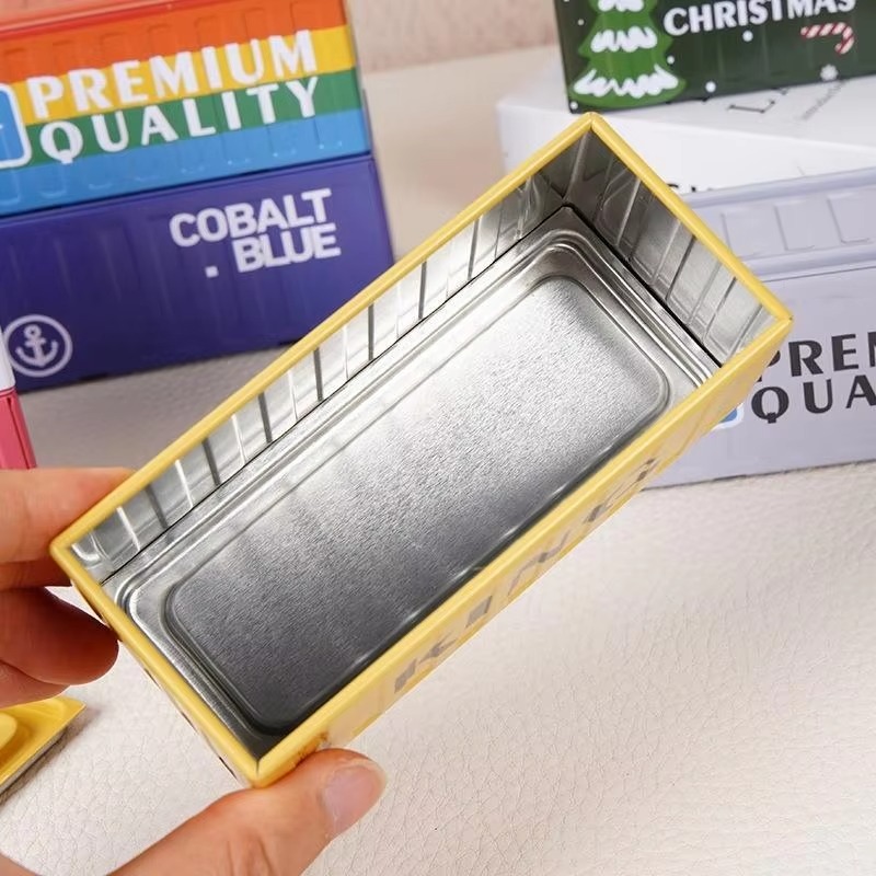 Container-style mini candy tin boxes 05