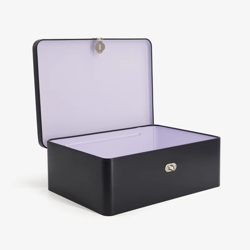 Custom Logo Lock Tin Gift Box04