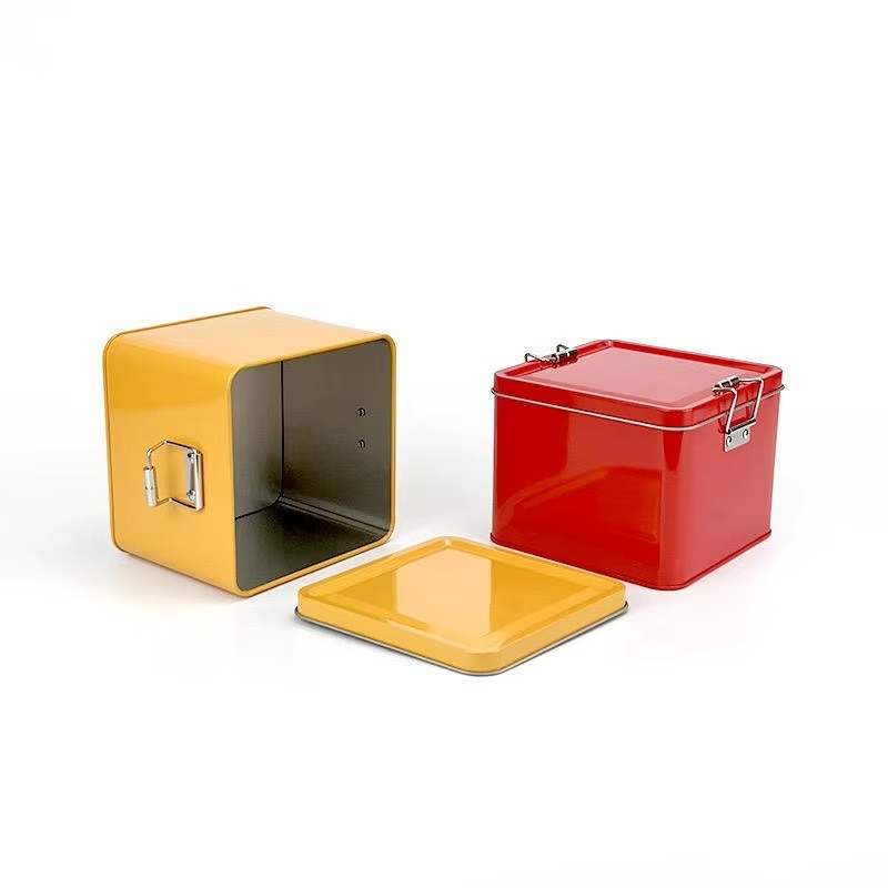 Food Grade Tin Cake Container 03