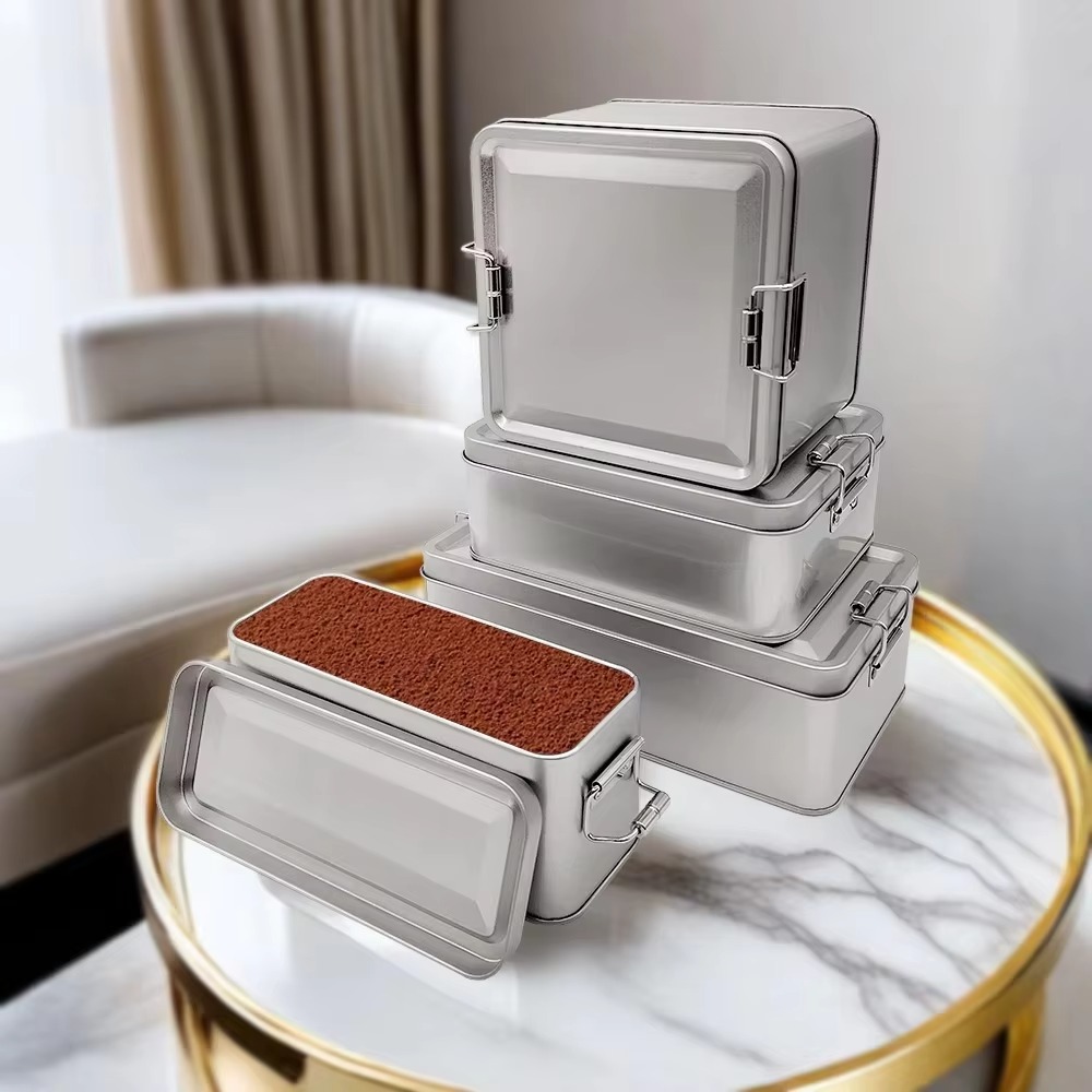 Food Grade Tin Cake Container 05