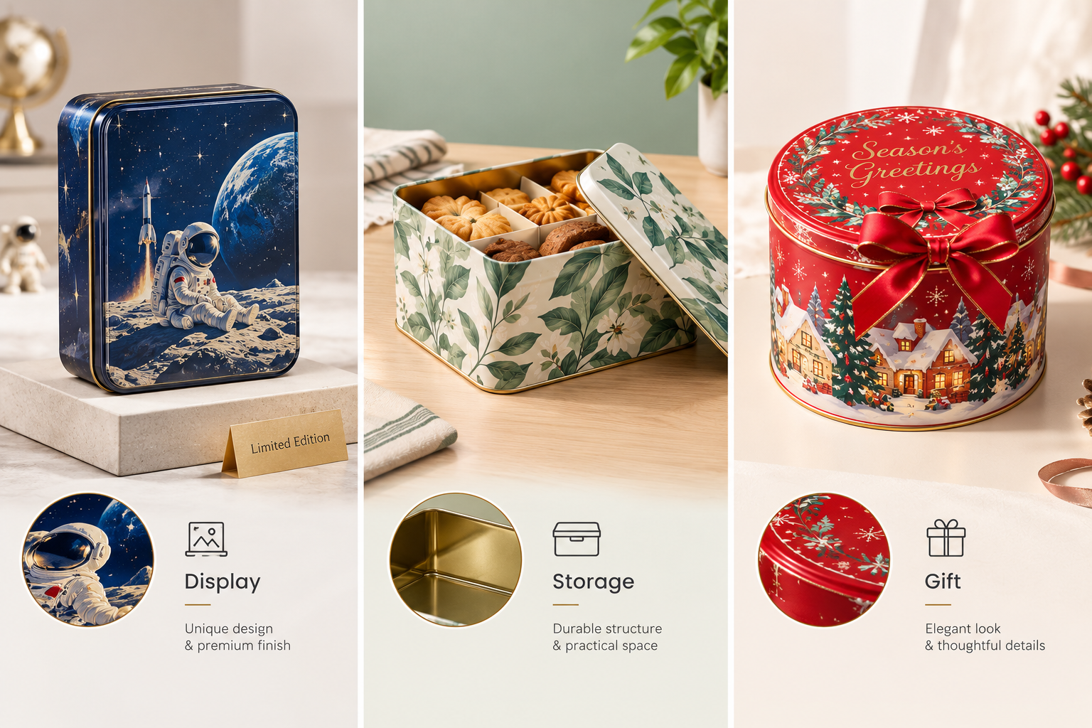 Display, Storage, or Gifting